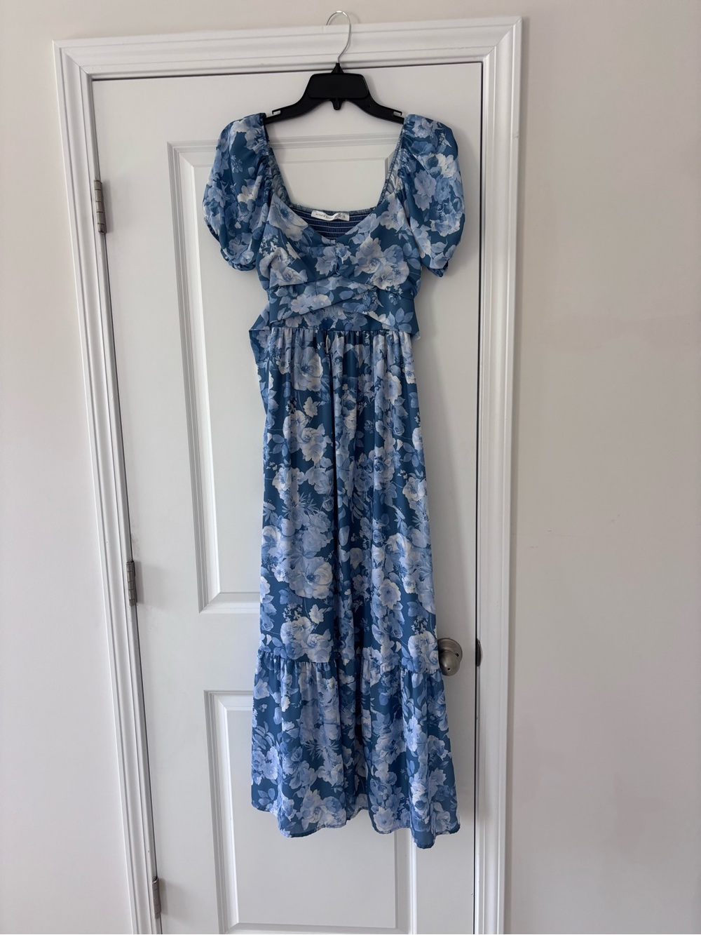 Blue Floral Dress